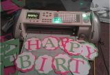 Make Happy Birthday Banner Cricut 114 Best Images About Cricut Party Decor On Pinterest