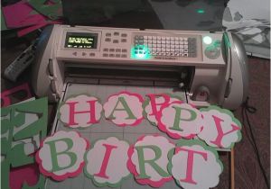 Make Happy Birthday Banner Cricut 114 Best Images About Cricut Party Decor On Pinterest