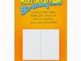 Make Your Own Birthday Cards Printable Birthday Card Make Your Own Zazzle