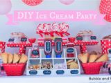 Make Your Own Birthday Decorations Bubble and Sweet Make Your Own Ice Cream Party for Bubble