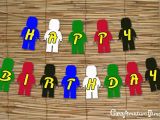 Make Your Own Happy Birthday Banner Craftventure Time Ninjago Birthday Banner