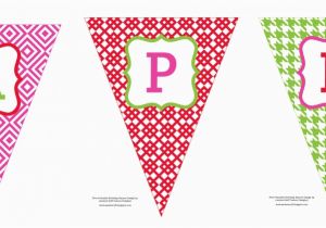 Make Your Own Happy Birthday Banner Happy Birthday Banner Template Printable World Of Label