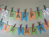 Make Your Own Happy Birthday Banner Make Your Own Birthday Pennant Banner A Sparkle Of Genius