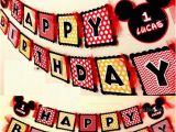 Make Your Own Happy Birthday Banner Make Your Own Mickey Mouse Happy Birthday Party Paper Flag