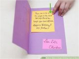 Making Birthday Cards at Home 4 Ways to Make A Simple Birthday Card at Home Wikihow