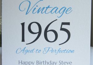 Male 50th Birthday Cards Personalised Handmade Birthday Card Male Men 40th 50th