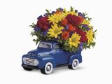 Male Birthday Flowers Teleflora 39 S 39 48 ford Pickup Bouquet T25 1a 51 26
