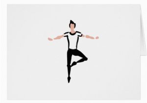 Male Dancer Birthday Card Male Dancer Greeting Card Zazzle