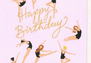 Male Dancer Birthday Card Noi at400 Happy Birthday Ballet Card
