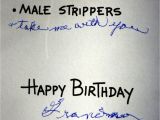 Male Stripper Birthday Card Don 39 T Pet Me I 39 M Writing A Birthday Gift From Hot Lips