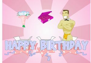 Male Stripper Birthday Card Ecards Birthday 4 Girls