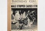 Male Stripper Birthday Card Pigment Male Stripper Causes Stir Birthday Girl Card