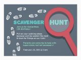 Mall Scavenger Hunt Birthday Party Invitations Cool Scavenger Hunt Invitation Zazzle