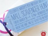 Mall Scavenger Hunt Birthday Party Invitations Mall Scavenger Hunt Printable Party Pack by Margotmadison
