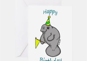 Manatee Birthday Card Manatee Greeting Cards Card Ideas Sayings Designs