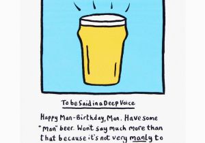 Manly Happy Birthday Quotes Edward Monkton Happy Man Birthday Card Campus Gifts