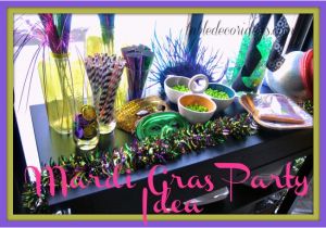 Mardi Gras Birthday Decorations Easy Mardi Gras Party Decor Ideas