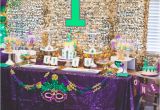 Mardi Gras Birthday Decorations Kara 39 S Party Ideas Mardi Gras Birthday Party Kara 39 S