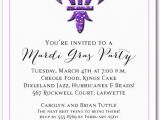 Mardi Gras Birthday Invitation Wording Harlequin Fluer De Lis Mardi Gras Party Invitations