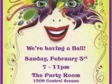 Mardi Gras Birthday Invitation Wording Mardi Gras Birthday Invitations Ideas Bagvania Free