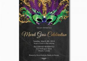 Mardi Gras Birthday Invitation Wording Mardi Gras Invitation Mask Chalkboard Mardi Gras Party