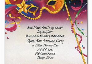 Mardi Gras Birthday Invitation Wording Mardi Gras Invitation Template