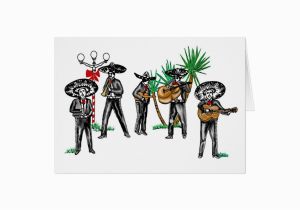 Mariachi Birthday Card Mariachi Christmas Card Zazzle