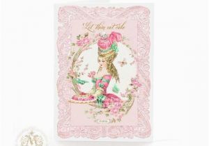 Marie Antoinette Birthday Card Marie Antoinette Card Let them Eat Cake Birthday Card