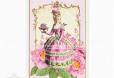 Marie Antoinette Birthday Card Marie Antoinette Card Pink Roses Birthday Card High Tea