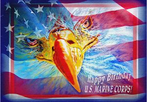 Marine Happy Birthday Card Happy Birthday Marine Corps Greeting Card for Sale by