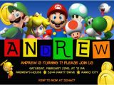 Mario and Luigi Birthday Invitations Free Printable Mario and Luigi Birthday Invitations