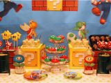 Mario Bros Birthday Decorations Mario themed Birthday Party B Lovely events