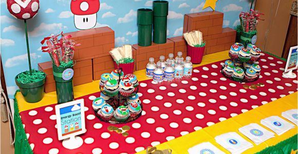 Mario Bros Birthday Decorations Super Mario Birthday Party Popsugar Moms