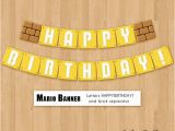 Mario Happy Birthday Banner 25 Best Ideas About Mario Birthday Banner On Pinterest