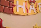 Mario Happy Birthday Banner Best 25 Mario Birthday Banner Ideas On Pinterest Super