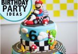 Mario Kart Birthday Decorations A Boy 39 S Mario Kart Birthday Party Spaceships and Laser Beams