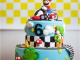 Mario Kart Birthday Decorations Kara 39 S Party Ideas Mario Kart themed Birthday Party Via