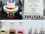 Mario Kart Birthday Decorations Mario Kart Mustache Mania Birthday Party Party Ideas