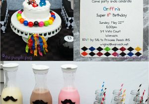 Mario Kart Birthday Decorations Mario Kart Mustache Mania Birthday Party Party Ideas