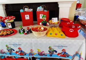Mario Kart Birthday Decorations Real event A Mario Kart Birthday Party