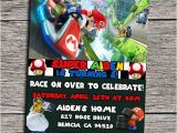 Mario Kart Birthday Invitations 42 Best Images About Mario Kart Party On Pinterest Wii