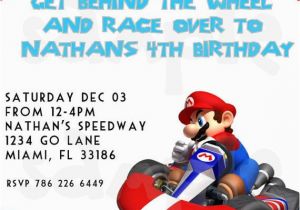 Mario Kart Birthday Invitations 79 Best Images About Elliot 39 S 4th Bday Party Ideas On