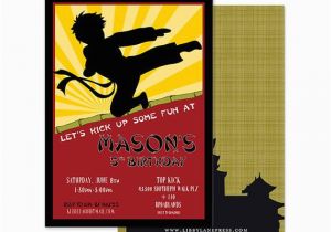 Martial Arts Birthday Invitations Karate Invitation Ninja Martial Arts Boys Birthday