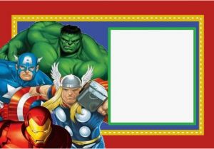 Marvel Avengers Birthday Invitations Avengers Free Printable Kit Oh My Fiesta In English