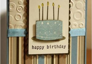 Masculine Birthday Cards to Make Masculine Birthday Cake by Rbright at Splitcoaststampers