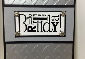 Masculine Birthday Cards to Make Masculine Birthday Card Handmade Stampin Up Happy Birthday