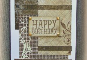 Masculine Birthday Cards to Make Stamp and Ink Masculine Birthday Cards