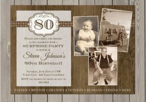 Masculine Birthday Invitations Adult Masculine Birthday Invitation Woodgrain Birthday