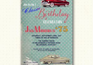 Masculine Birthday Invitations Adult Men 39 S Birthday Invite Male Masculine Antique