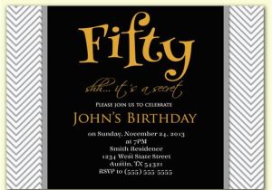 Masculine Birthday Invitations Masculine Invitation Surprise 50th Birthday by Purplechicklet